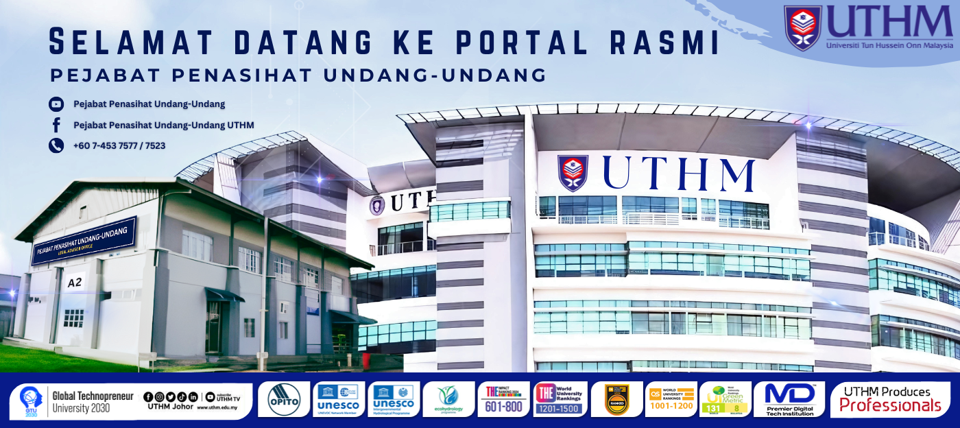 Portal Rasmi Pejabat Penasihat Undang-Undang UTHM