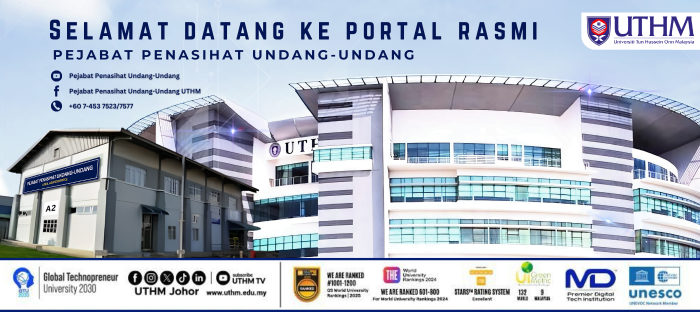 Portal Rasmi Pejabat Penasihat Undang-Undang UTHM