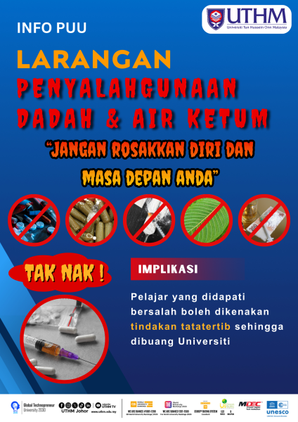 Larangan Penyalahgunaan Dadah & Air Ketum